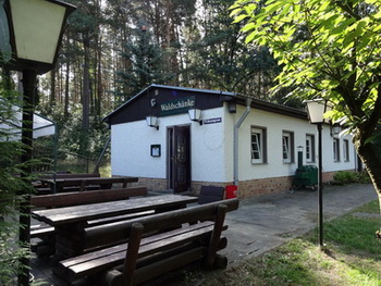 Biergarten, Campingplatz Waldsee Kolpin